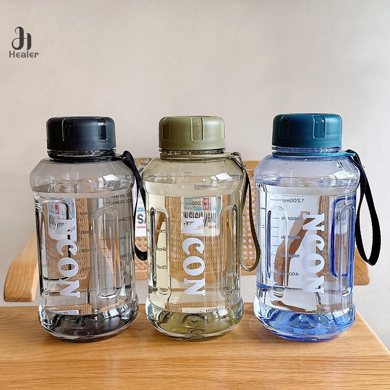 850/1000/1300ml Große Kapazität Wasserflasche Fitnessstudio Fitness Trinkflasche Outdoor Camping Klettern Wandern Sport Mode Kessel