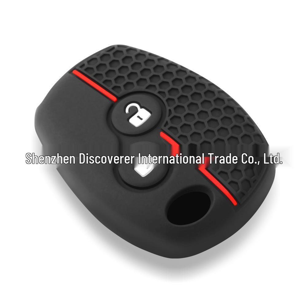 Silicone Key Cover for Dongfeng Renault Kadjar, Koleos, Bin EX1, NanoBOX - Honeycomb Design