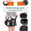 SEAMETAL Car Seat  Organizer Large Capacity Rear Seat Storage Bag for Outdoor Food Drink Collector Camping Activities Accessory