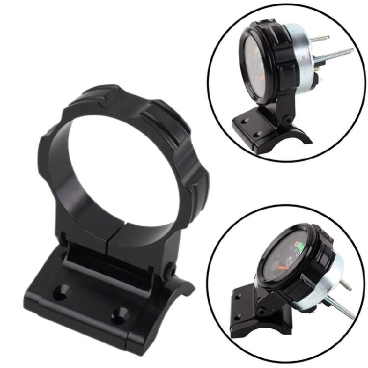 Adjustable Single Hole Bracket 2in 52mm Aluminum Auto Gauge Meter Pod Mount Holder Car Pillar Gauge Meter Mount Bracket