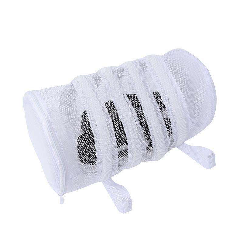 2pcs Thickened Shoe Washing Bag, Lazy Anti Deformation Shoe Cover, Mesh Bag for Machine Washing Shoes, Mesh Bag for Hanging and Drying
