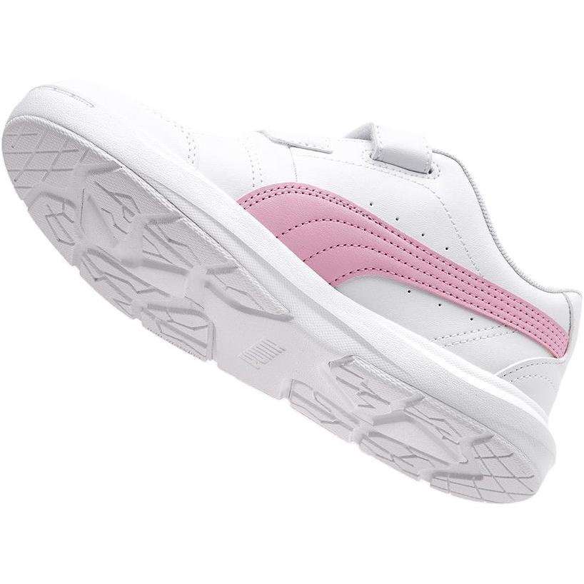 PUMA Evolve Court V Low top Kids' Skateboarding Shoes White Pink Teenagers 404315-02