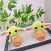 Adorable Star Wars Baby Yoda Plush Doll Keychain Soft Stuffed Toy For Collector