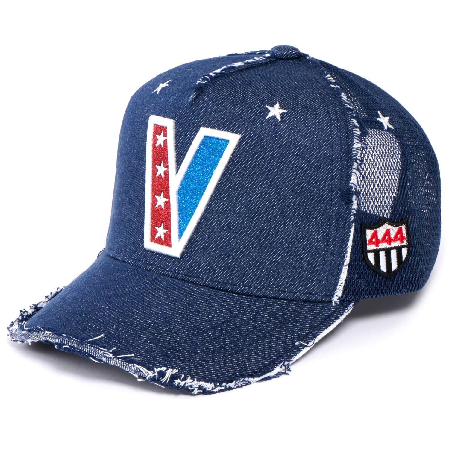 

Kotake Denim Blue Lame Victory Cap [Yoshinori Design]