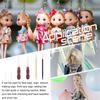 Creative Doll Hair Restoration Set With Wooden Handle And Metal Needle For Custom Hairstyles