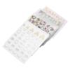 50 Sheets Nail Art Stickers Self Adhesive Flower Luxury Decorations DIY Stylish Nail Decals
