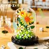 Diy Micro Blume Bausteine ​​Mini Ziegel Partikel Ewige Leben Blumen Hause Dekoration Montage Puzzle Spielzeug Kinder Geschenk