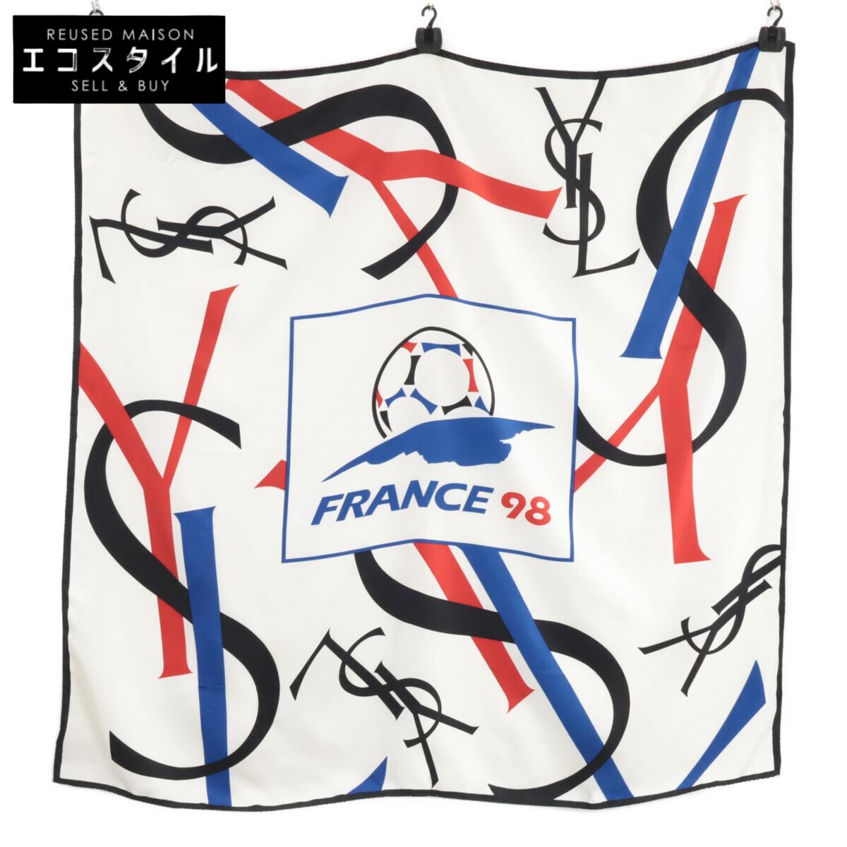 

Yves Saint-Laurent 1998 France World Cup Silk scarf multicolorUsed