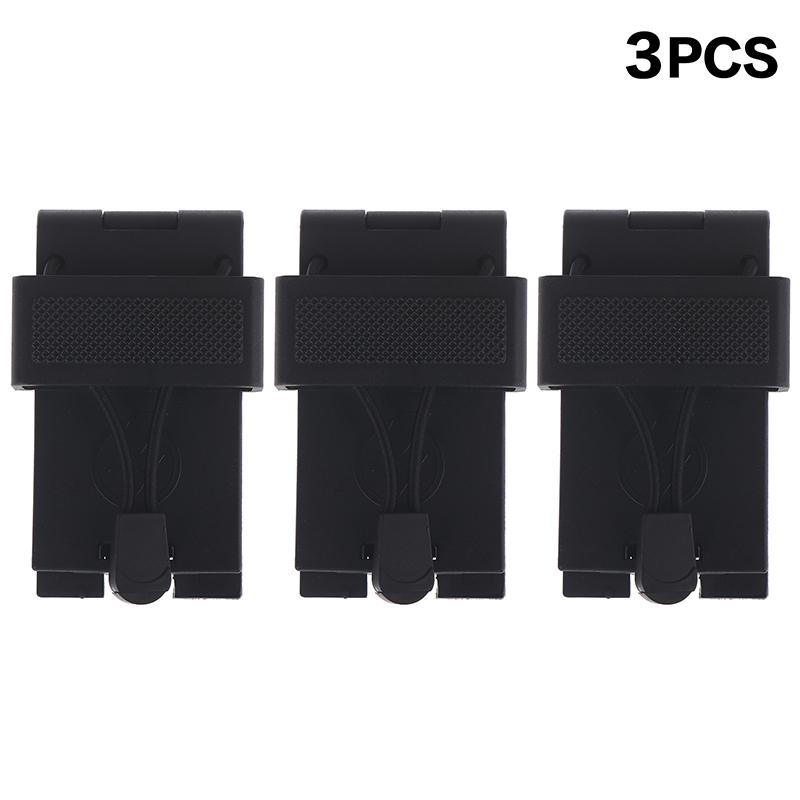 Radio Belt Clip Holder Radio Carry Holster Plastic Compact Secure Black Anti Slip For Law Enforcement Duty Belt