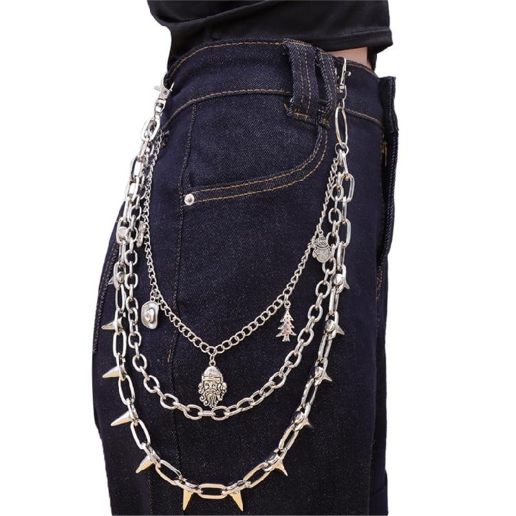 Hiphop Street Skirt Decoration Belt Luxury Women Metal Belt Hollows Out Belt for Enhancing Everyday and Event Outfits