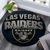 Custom Name,Las Vegas Raiders pattern round rug,Carpet Rug for Living Room Bedroom Playroom ,Non-slip Floor Mat,Holiday Gifts and Birthday Gifts.