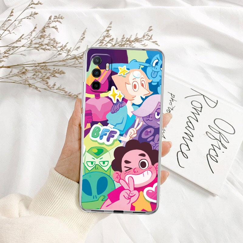IK59 S-Steven U-Universe Transparent Phone Case for Motorola Moto G7 G8 G9 G84 G85 G73 G24 G15 Z2 Play Power Plus