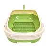 Cat Toilet Low-Maintenance Large Synthetic Litter Box with Sifting Tray