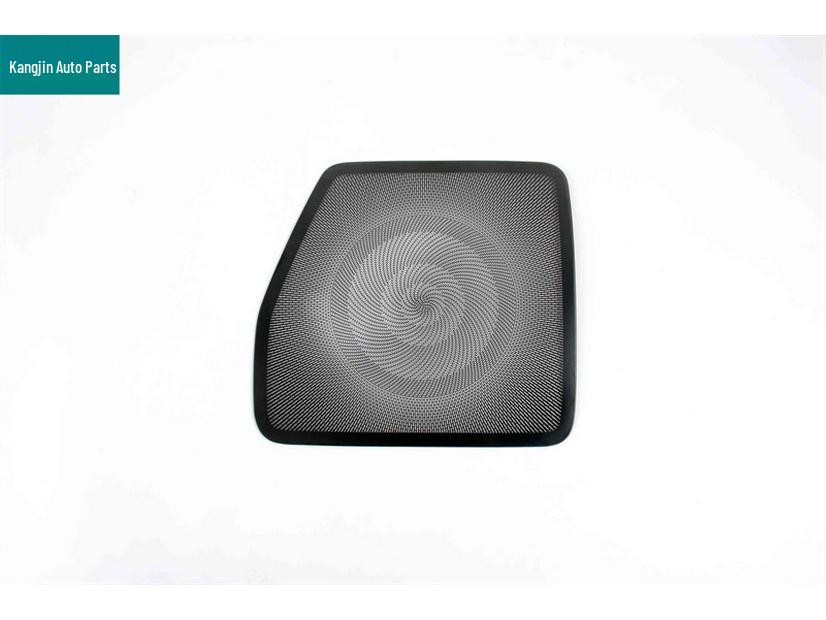 Fits Denza 25 Models N9: Black Titanium Stainless Steel Front Panel & Speaker Grilles with Reading Light Cover.