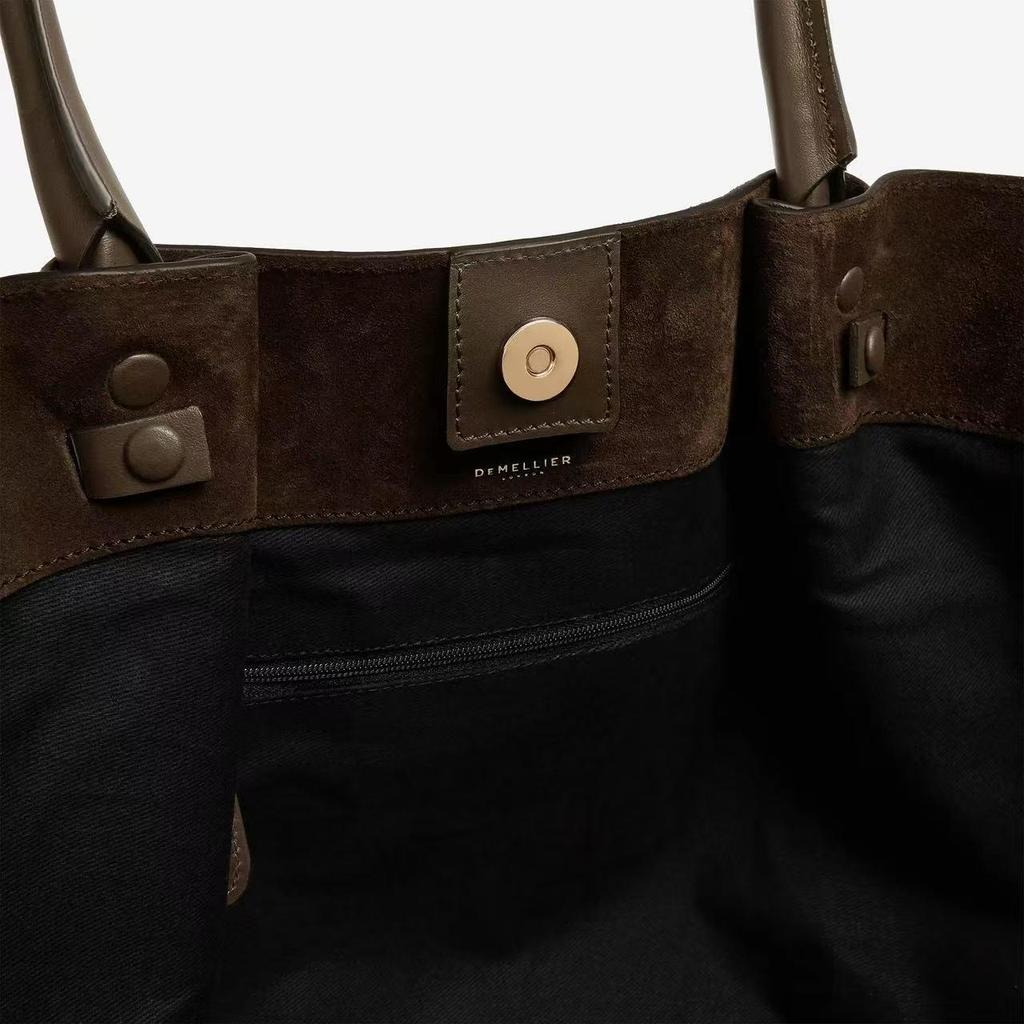 DeMellier New York Wildleder Schulter- & Umhängetasche