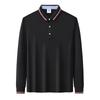 Men'S Polo Shirt Business Casual Long Sleeve T-Shirt Summer Autumn Hot Selling High-Quality Breathable Comfortable Fashion Top