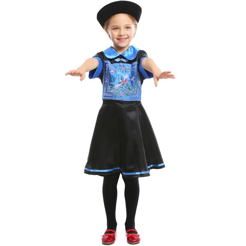 Kids Zombie Costume Halloween Party Role Play Theater Performance Parent-Child Matching Outfit Short Sleeve