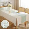 Popular Thickened Cotton and Linen Table Mats, Household Rectangular Tea Table Towels, Tablecloths, Waterproof and Oil-proof