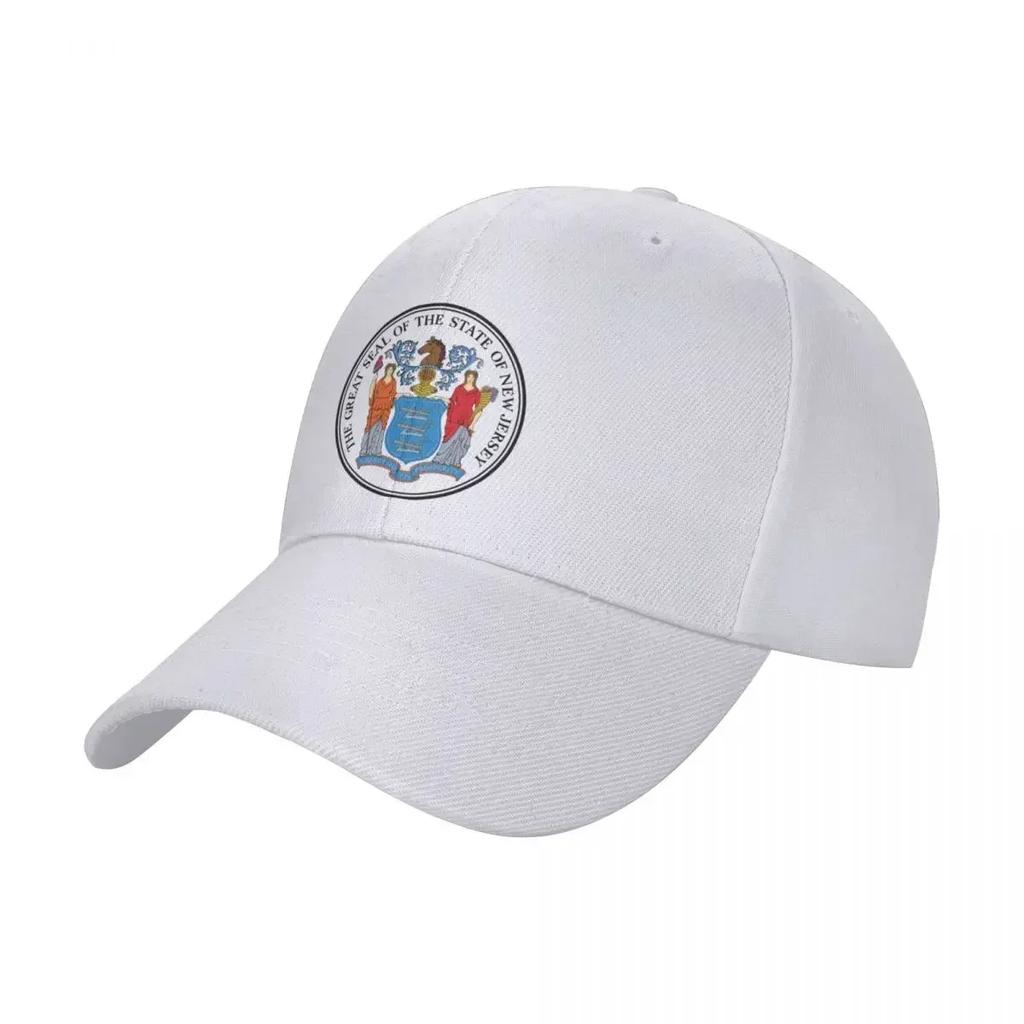 New Jersey State Seal Baseball Cap summer hat Wild Ball Hat Unisex Golf Wear Women's