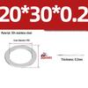 304 Stainless Steel Ultra-Thin Flat Washers - Available in Thickness: 0.1mm, 0.2mm, 0.3mm, 0.5mm