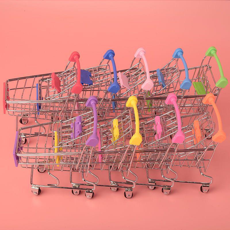 Mini Simulation Shopping Cart Toy for Kids with Free Shipping