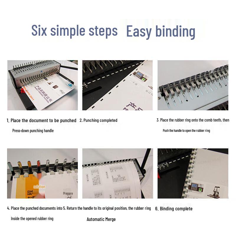 Youmaishi U-S98 Electric Comb Binding Machine