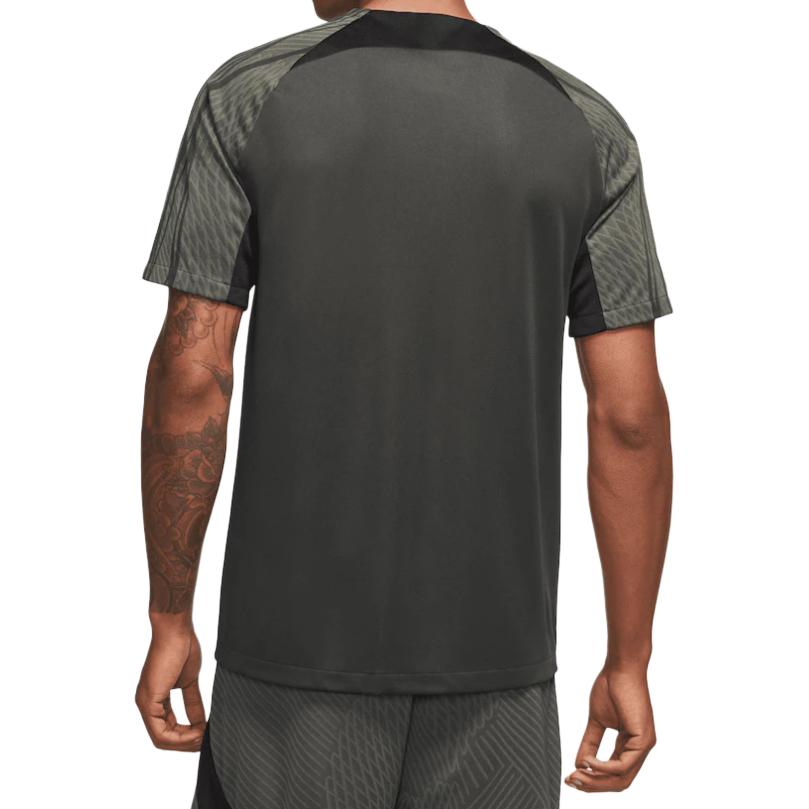 Nike FC Barcelona Strike Color Block Crew Neck Knit Short Sleeve Football Shirt Men Tops DX3016-358