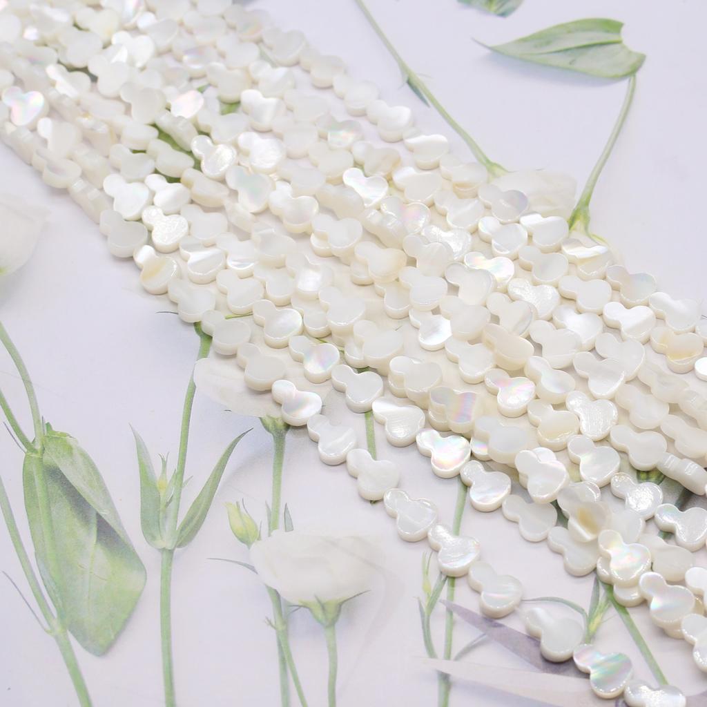 Bead Assortments Shell Beads White Shell Irregular Isolation Beads For Jewelry Making DIY Pendants Necklace Earrings Bracelet Accessory