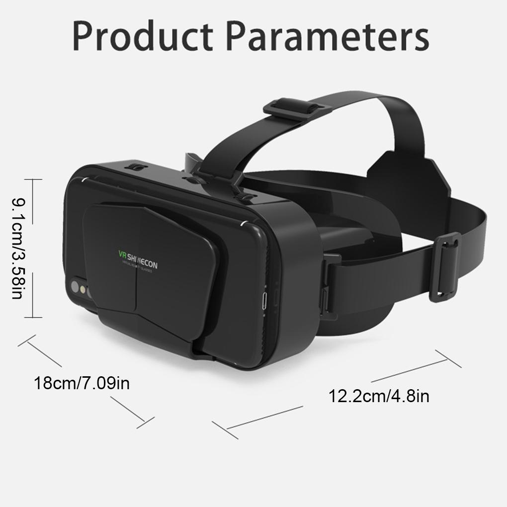 5piece Reality Glasses 3D Virtual Helmet Phone Headset VR Distinctive Technology Virtual Reality VR