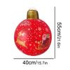 Giant Inflatable Christmas Ball Hanging Ornaments Christmas Balloons  Party Supplies