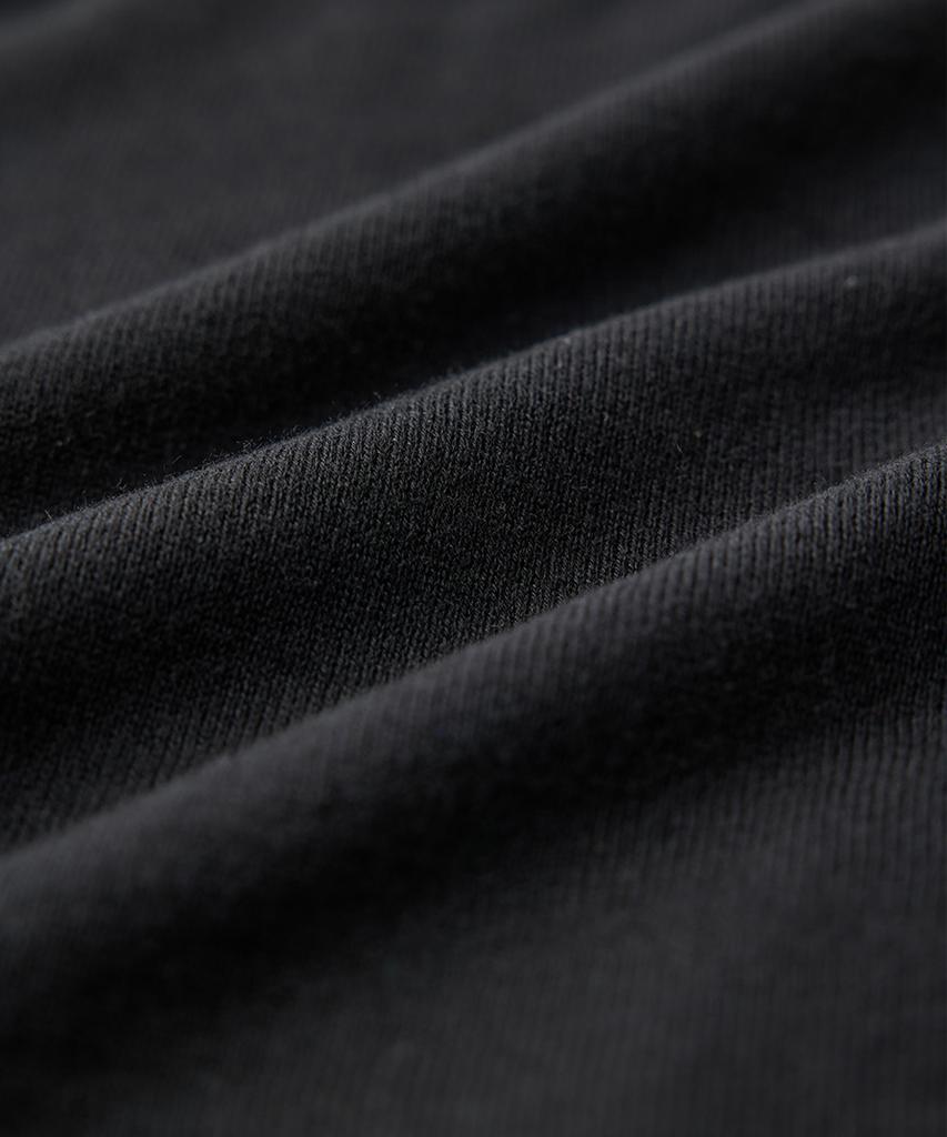Guernsey Woollens Cotton V-Neck Cardigan - Black