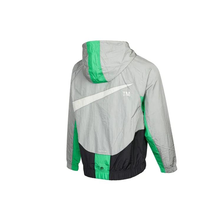 Nike Jackets Men's Gray Hooded Non Detachable Moderate (Unisex) Jackets DD5968 077