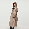 ELLE Women's Long Trench Coat