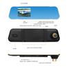 4.5 Inch Car DVR Mirror Rearview Camera Recorder 720/1080P HD Dash Cam Front and Rear Dual Lens Loop Recording Car Driving Recorder