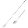 Extendable Table Fruit Dessert Fork, Extendable Barbecue Table Fruit Dessert Fork, Telescopic Fork, Durable Stainless Steel Cutlery 8.7 To 25.4