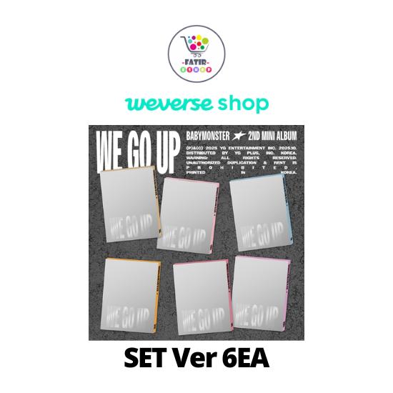 Select POB PATTERN Ver BABYMONSTER 2nd MINI ALBUM WE GO UP