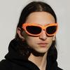 Y2K Millennium Futuristic Style Thorns Wing Exaggerated Iridescent Sunglasses Ins Trendy UV Protection Fashion Sunglasses For Women Men Streetwear