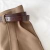 Chic Women's High-Waisted Wide-Leg Belted Shorts - Summer 2025 Arrival