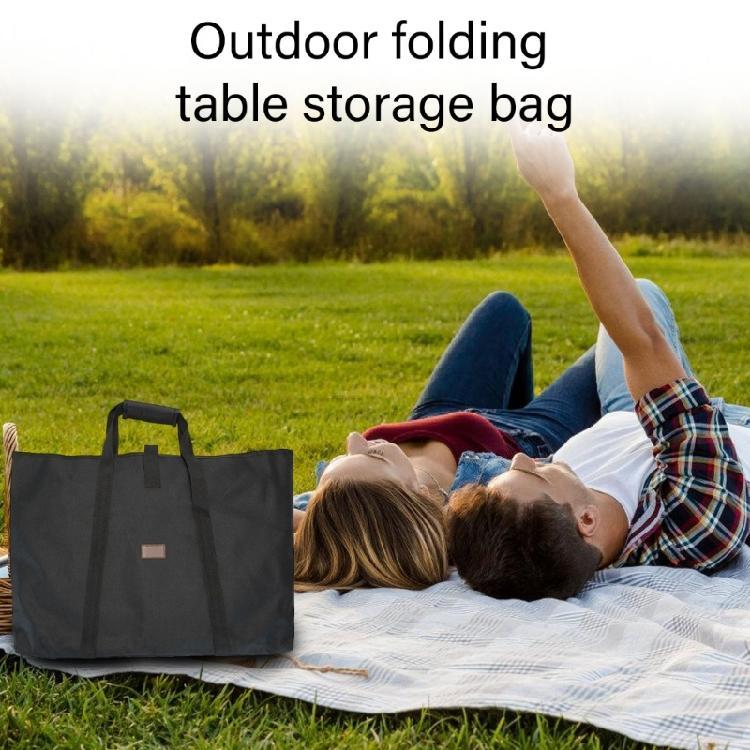 Folding Table Storage Bag, Watertight Folding Camping Table Carrying Bag with Handle Outdoor Multifunction Table Handbag