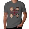 Kocovali Brothers TShirt Simple Solid Color Crew Neck Tee