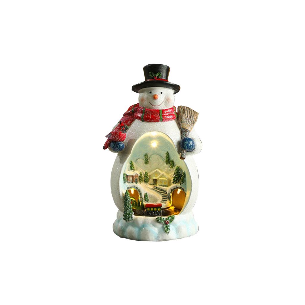 Glowing Gingerbread House With Lights - Animated Christmas Decoration For Indoor Festive Display