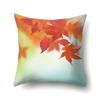 Maple Leaf Pillowcase Cartoon  Lumbar Pillow Sofa   Cushion