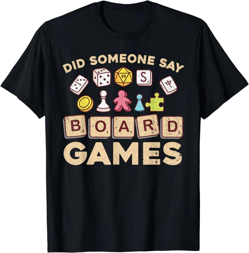 

Cool Board Games for Unisex Women Game Nerd Gamer Chess Lovers Graphic TShirt Unisex Tops Streetwear Oversize Clothing Soft Cotton S
