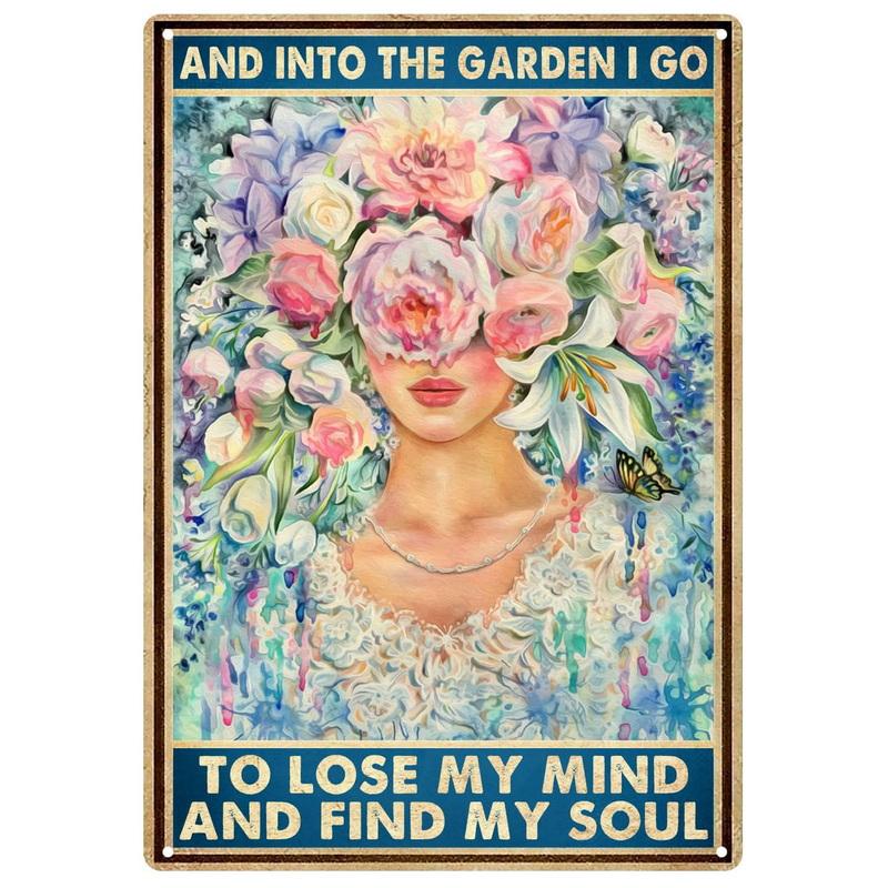 Metal Tin Signs Be Kind To Your Mind Wall Posters Plaque Sign Vintage Iron Painting Decoration for Home Cafe Bathroom Club Ba