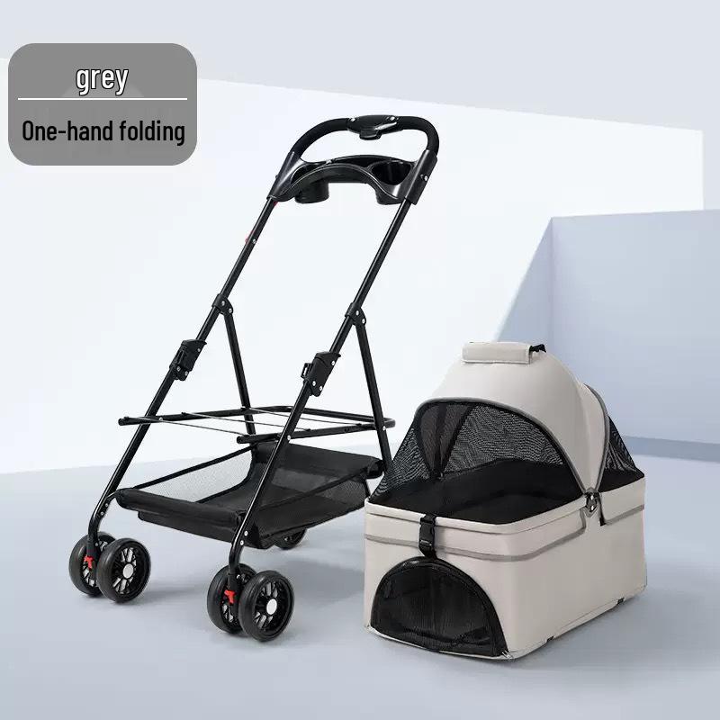Foldable Pet Stroller for Small Dogs