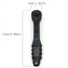 Two-in-one Electric Drill Chuck Key Wrench Labor-saving Ratchet Fast Disassembly Three-claw Key Accessories Hand Tools