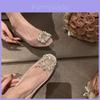 Waterresistant Flats For Women With Rubber Sole And Pu Upper For Daily Comfort