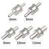 One Way 6/8/10/12/14/16mm 6 Size Valves Aluminium Alloy Fuel Non Return Check Valve One Way Fit Carburettor Wholesale Price