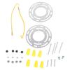 Safety Hollows Octagonal Mounting Brackets For Secure Attachment Of Lighting Fixtures Preventing Fall And Damage