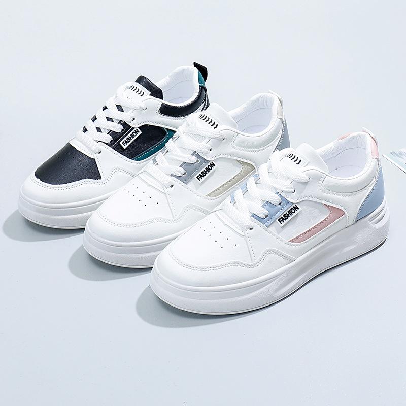 New spring platform leisure sports student board shoes QR
